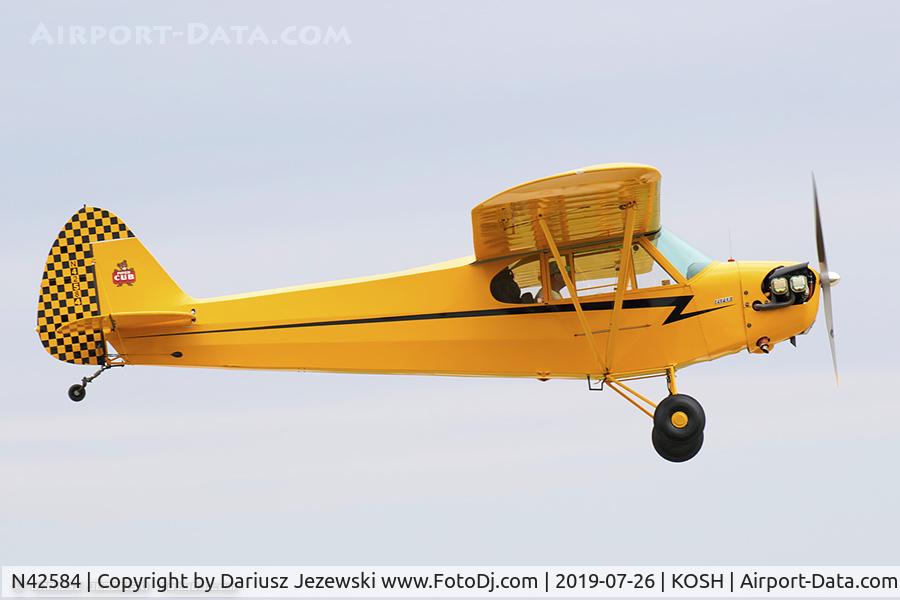 N42584, 1945 Piper J3C-65 Cub Cub C/N 14865, Piper J3C-65 Cub  C/N 14865, N42584