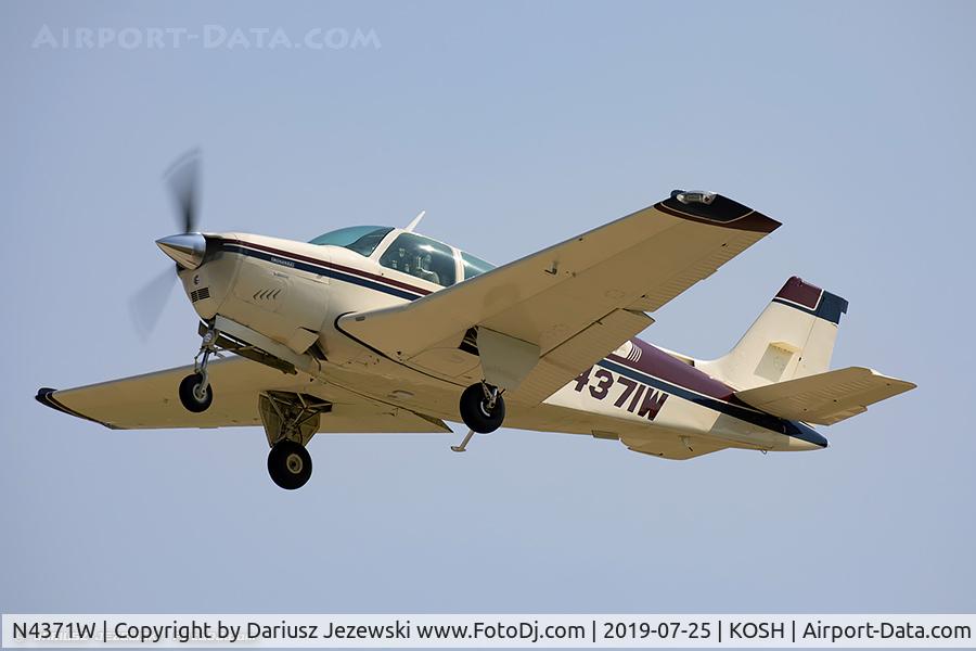 N4371W, 1974 Beech F33A Bonanza C/N CE-501, Beech F33A Bonanza  C/N CE-501, N4371W