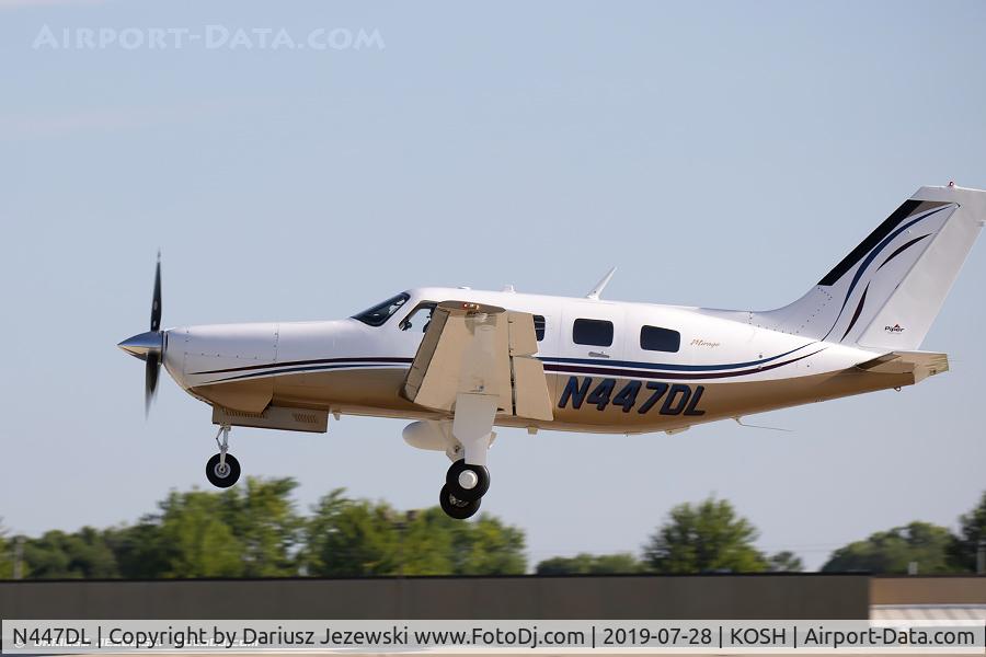 N447DL, 2008 Piper PA-46-350P Malibu Mirage C/N 4636436, Piper PA-46-350P Malibu Mirage  C/N 4636436, N447DL