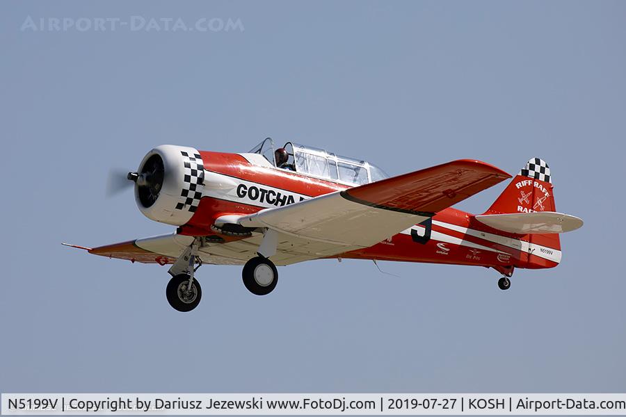 N5199V, 1960 North American SNJ-5 Texan C/N 43875, North American SNJ-5 Texan  C/N 43875, N5199V