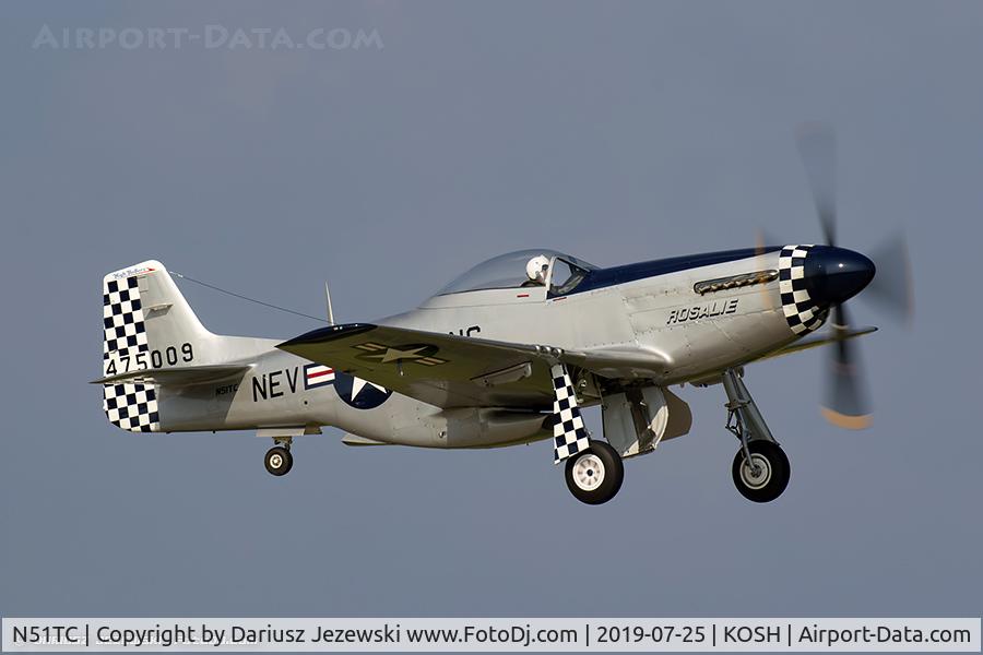N51TC, 1944 North American/aero Classics P-51D C/N 44-75009, North American/Aero Classics P-51D Mustang  C/N 44-75009, N51TC