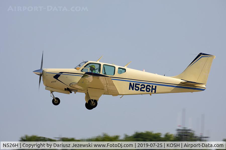 N526H, 1963 Beech 35-B33 Debonair Debonair C/N CD-636, Beech 35-B33 Debonair  C/N CD-636 , N526H