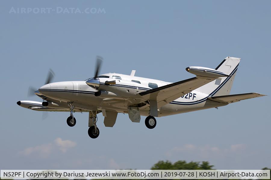 N52PF, Piper PA-31T1 C/N 31T-7904023, Piper PA-31T1 Cheyenne  C/N 31T-7904023, N52PF