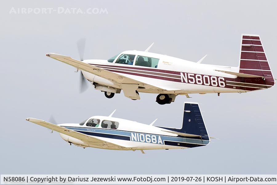 N58086, 1985 Mooney M20J 201 C/N 24-1552, Mooney M20J 201  C/N 24-1552, N58086