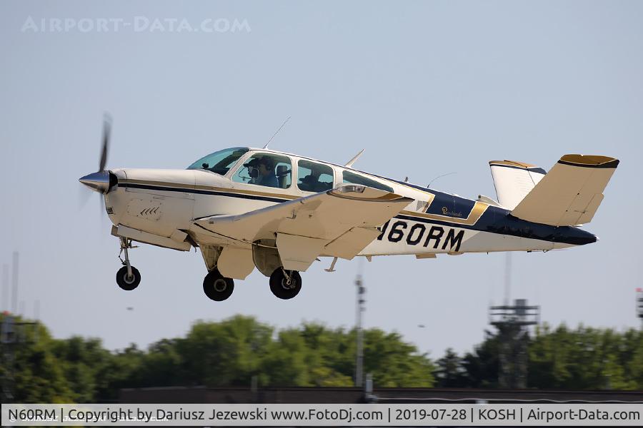 N60RM, 1977 Beech V35B Bonanza C/N D-10048, Beech F35 Bonanza  C/N D-10048, N60RM