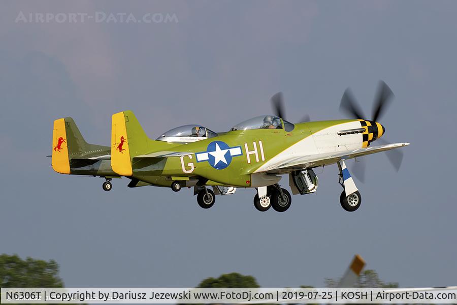 N6306T, 1960 North American/aero Classics P-51D C/N 44-74878, North American P-51D Mustang  C/N 44-74878, N6306T
