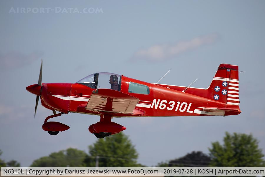 N6310L, 1971 American Aviation AA-1A Trainer C/N AA1A-0310, American Aviation AA-1A Trainer  C/N AA1A-0310, N6310L