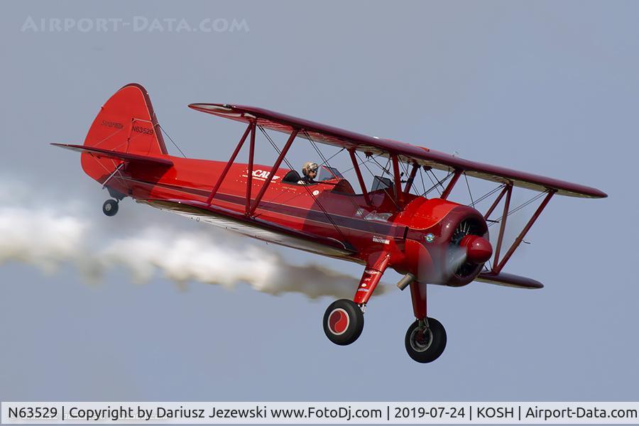 N63529, 1940 Boeing A75N1(PT17) C/N 75-338, Boeing A75N1(PT17) Stearman  C/N 75-338, N63529