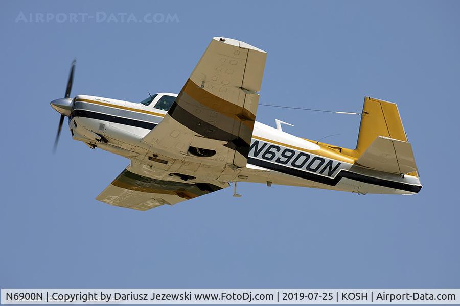 N6900N, 1968 Mooney M20C Ranger C/N 680168, Mooney M20C Ranger  C/N 680168, N6900N