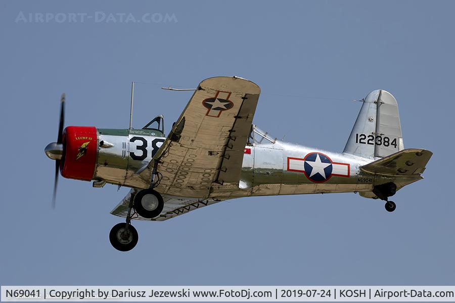 N69041, 1942 Consolidated Vultee BT-13A C/N 6462, Consolidated Vultee BT-13A Valiant  C/N 6462, N69041