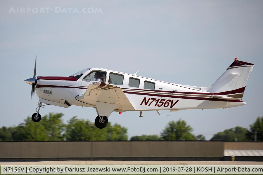 N7156V, 2007 Raytheon Aircraft Company G36 C/N E-3756, Raytheon G36  C/N E-3756, N7156V