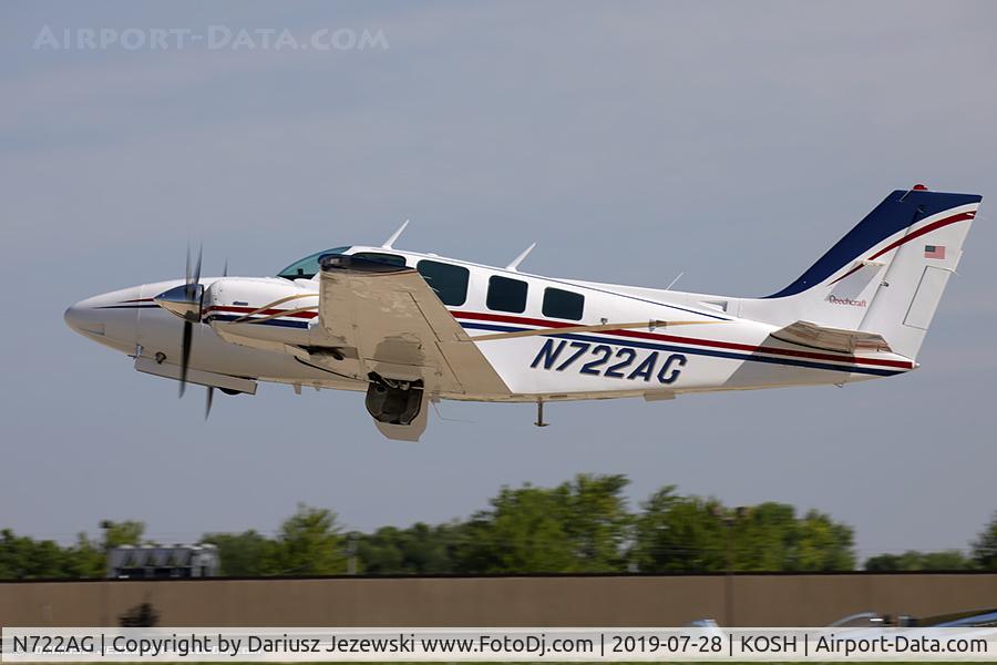 N722AG, 1977 Beech 58 Baron C/N TH-799, Beech 58 Baron  C/N TH-799, N722AG