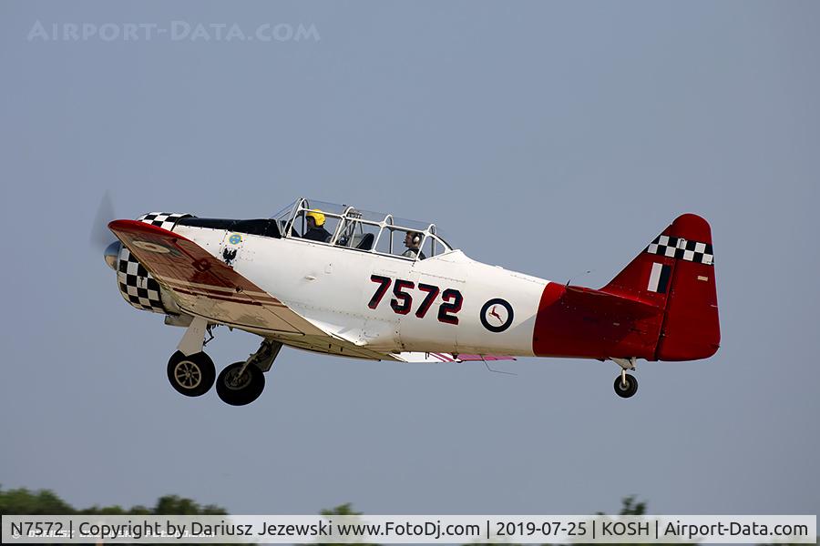 N7572, 1941 North American AT-6D Texan C/N 41-34018, North American AT-6D Texan  C/N 41-34018, N7572