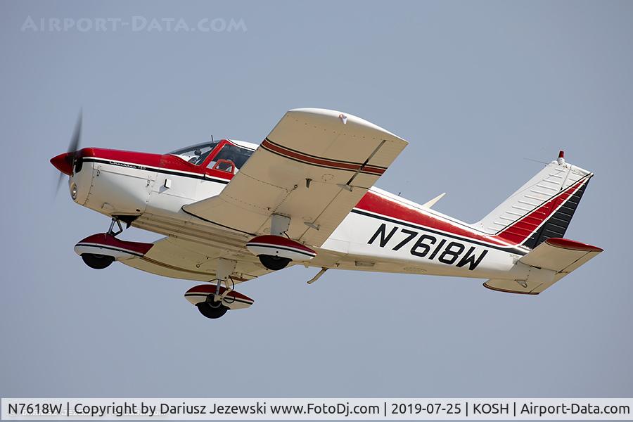 N7618W, 1964 Piper PA-28-180 C/N 28-1582, Piper PA-28-180 Cherokee  C/N 28-1582, N7618W