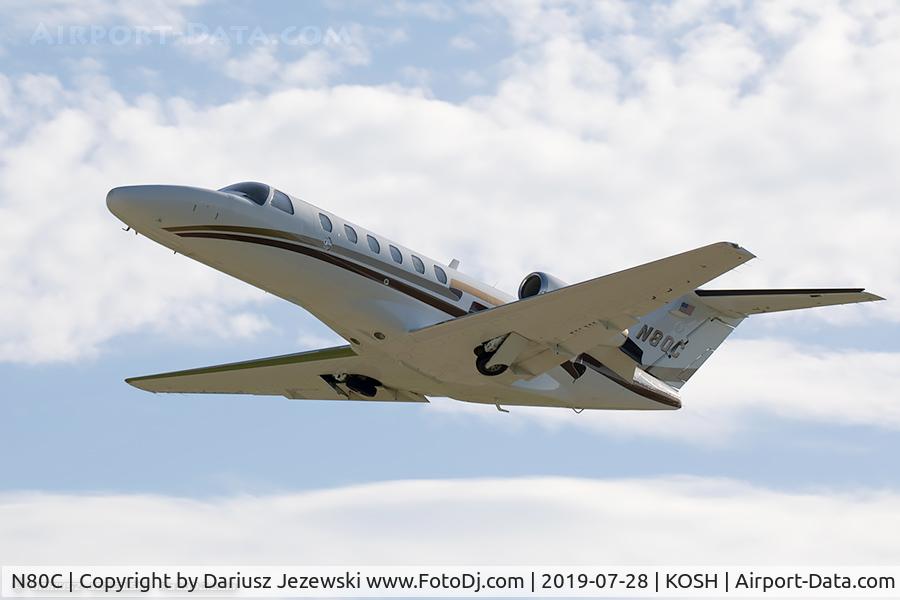 N80C, 2002 Cessna 525A CitationJet CJ2 C/N 525A0104, Cessna 525A CitationJet CJ2  C/N 525A0104, N80C