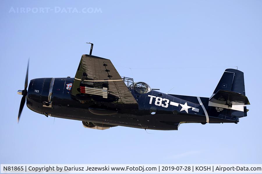 N81865, 1945 Grumman TBM-3E Avenger C/N 5632, Grumman TBM-3E Avenger  C/N 5632, NL81865