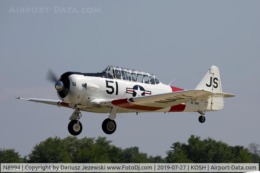 N8994, 1943 Noorduyn AT-16 Harvard II C/N 66-2814, North American Harvard Mk.II  C/N 662814, N8994