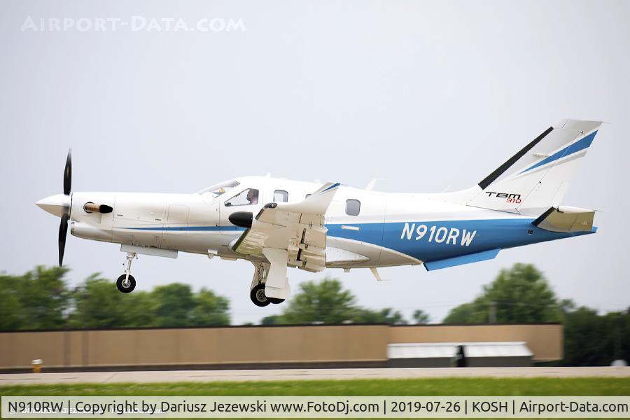 N910RW, 2018 Socata TBM-700 C/N 1220, Socata TBM-700  C/N 1220, N910RW