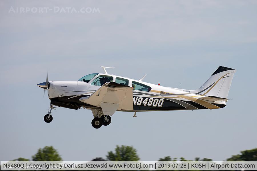 N9480Q, 1972 Beech F33A Bonanza C/N CE-370, Beech F33A Bonanza  C/N CE-370, N9480Q