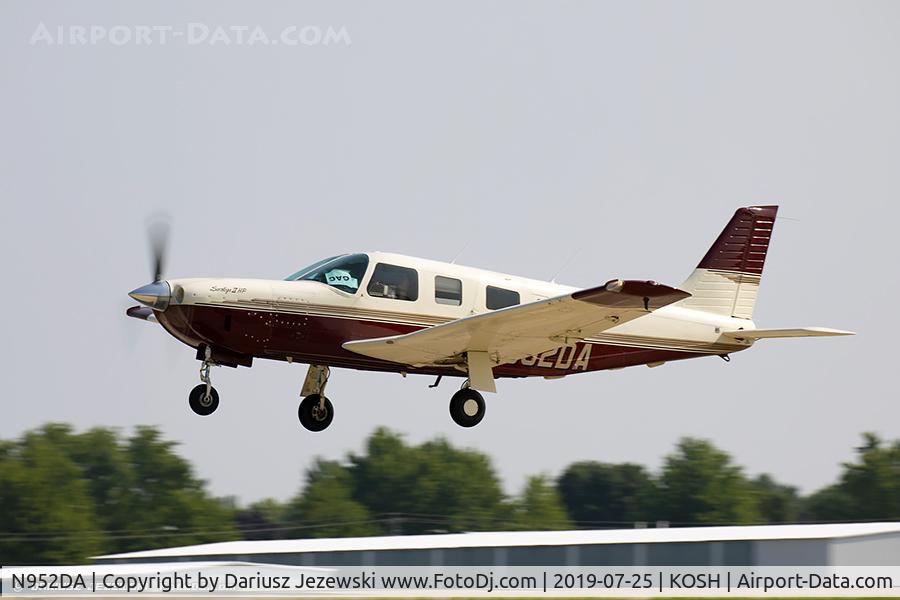 N952DA, 1995 Piper PA-32R-301 C/N 3213103, Piper PA-32R-301  C/N 3213103, N952DA