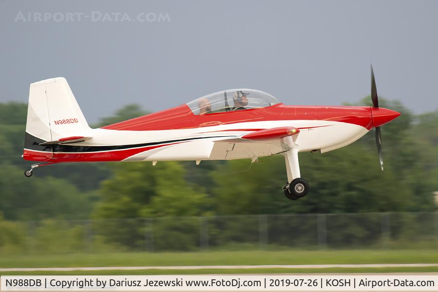 N988DB, 2013 Vans RV- 8 C/N 83226, Vans RV- 8  C/N 83226, N988DB