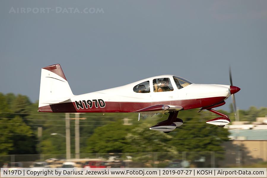 N197D, 2017 Vans RV-10 C/N 40738, Vans RV-10  C/N 40738, N197D