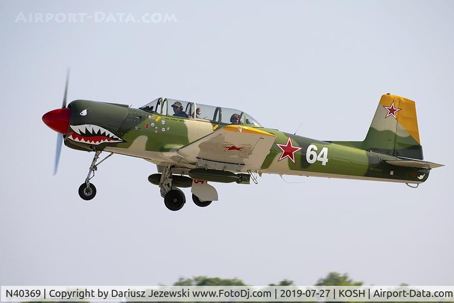 N40369, 1982 Nanchang CJ-6 C/N 3732008, Nanchang CJ-6  C/N 3732008, N40369