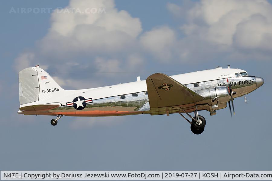 N47E, 1943 Douglas DC-3C (C-47A-60-DL) C/N 13816, Douglas DC-3C 