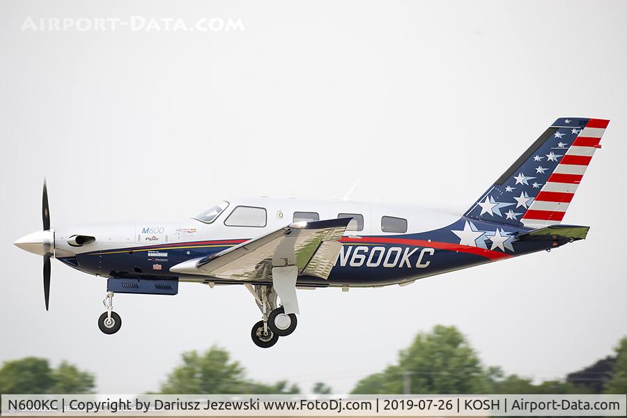 N600KC, 2018 Piper PA-46-600TP C/N 4698001, Piper PA-46-600TP Meridian M600  C/N 4698001, N600KC