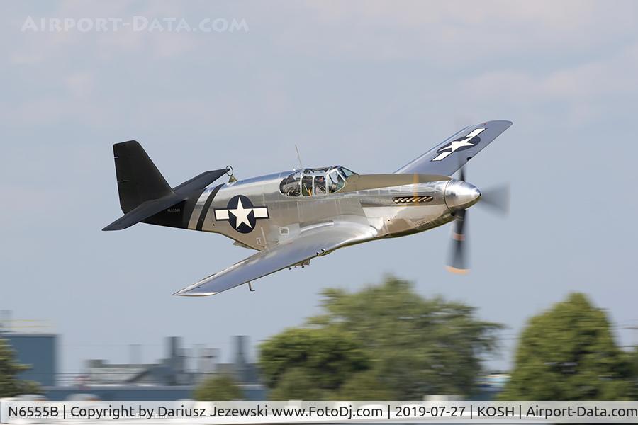 N6555B, 1943 North American P-51C Mustang C/N 103-26538, North American P-51C 