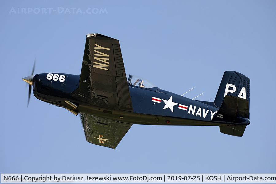 N666, 1958 Beech A45 C/N GM-141, Beech A45 (T-34A) Mentor  C/N GM-141, N666