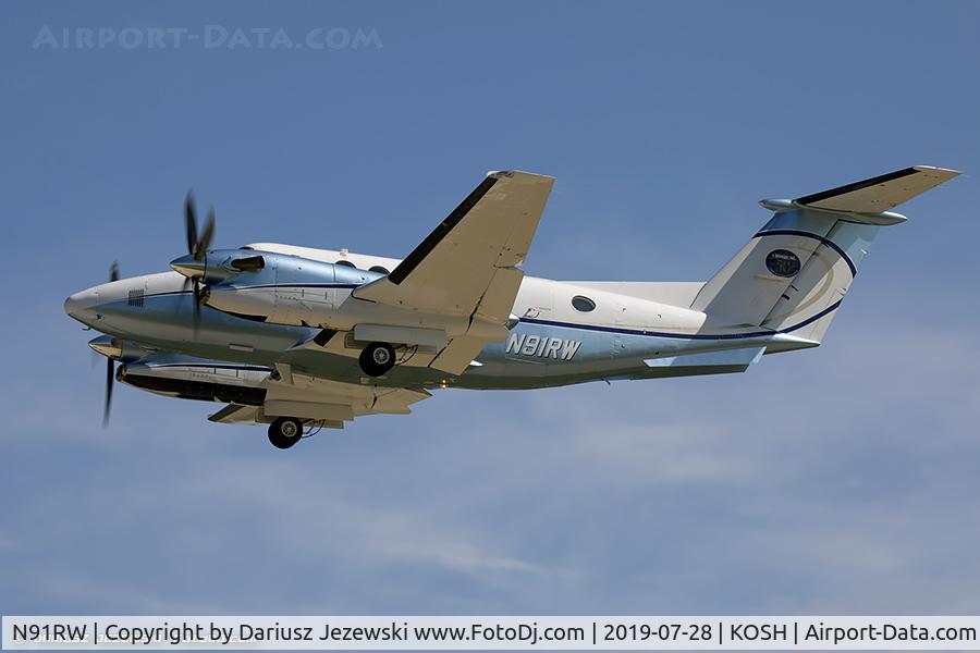 N91RW, 1984 Beech 300 C/N FA-21, Beech B300 Super King Air  C/N 40026/67-14510, N91RW