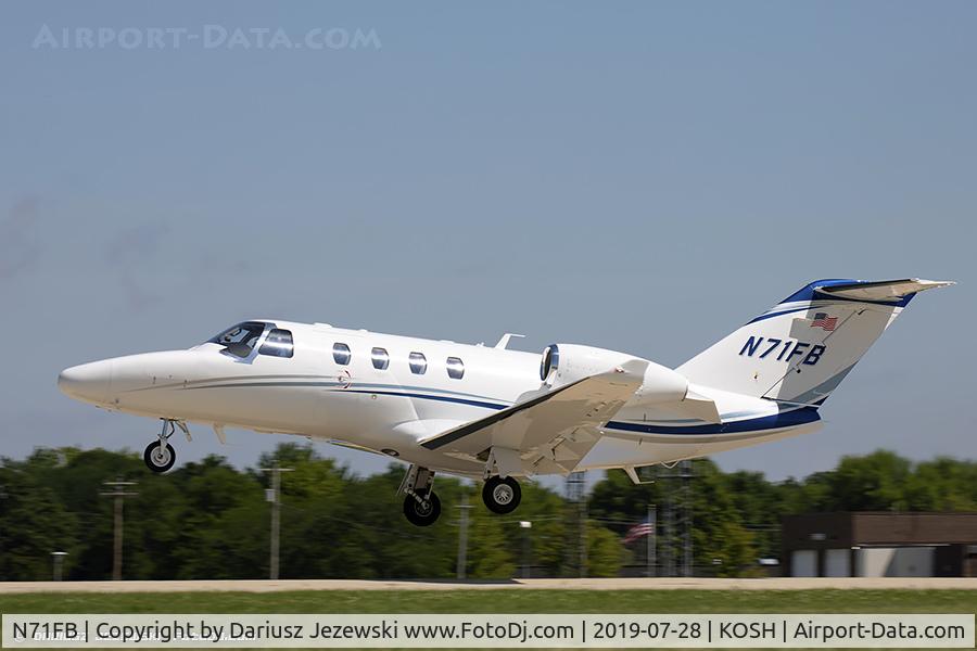 N71FB, 2013 Cessna 525 Citation M2 C/N 525-0812, Cessna 525 Citation M2  C/N 525-0812, N71FB