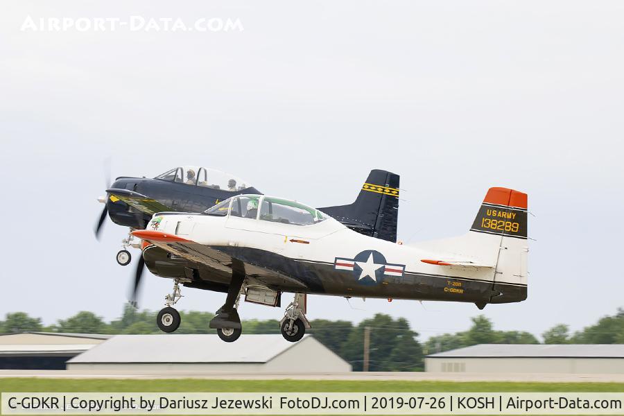 C-GDKR, 1956 North American T-28B Trojan C/N 200-360, North American T-28B Trojan  C/N 200-360 (138289), C-GDKR