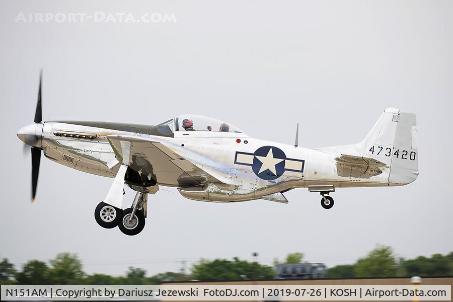 N151AM, 1944 North American P-51D Mustang C/N 122-39879, North American F-51D Mustang  C/N 4473420, NL151AM
