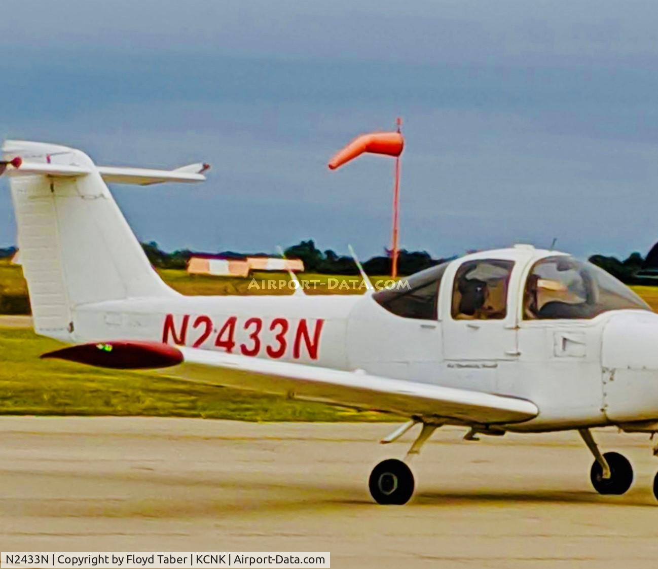 N2433N, 1979 Piper PA-38-112 Tomahawk C/N 38-79A0840, Kansas Air Tour at Blosser