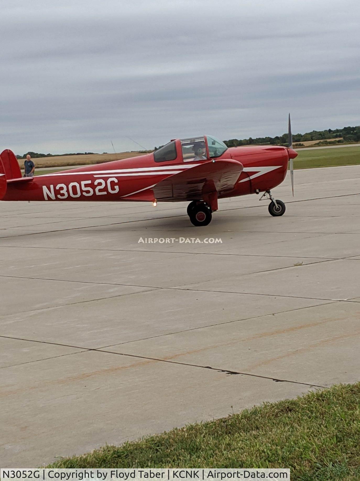 N3052G, 1961 Forney F-1A Aircoupe C/N 5755, The Kansas Air Tour 2019