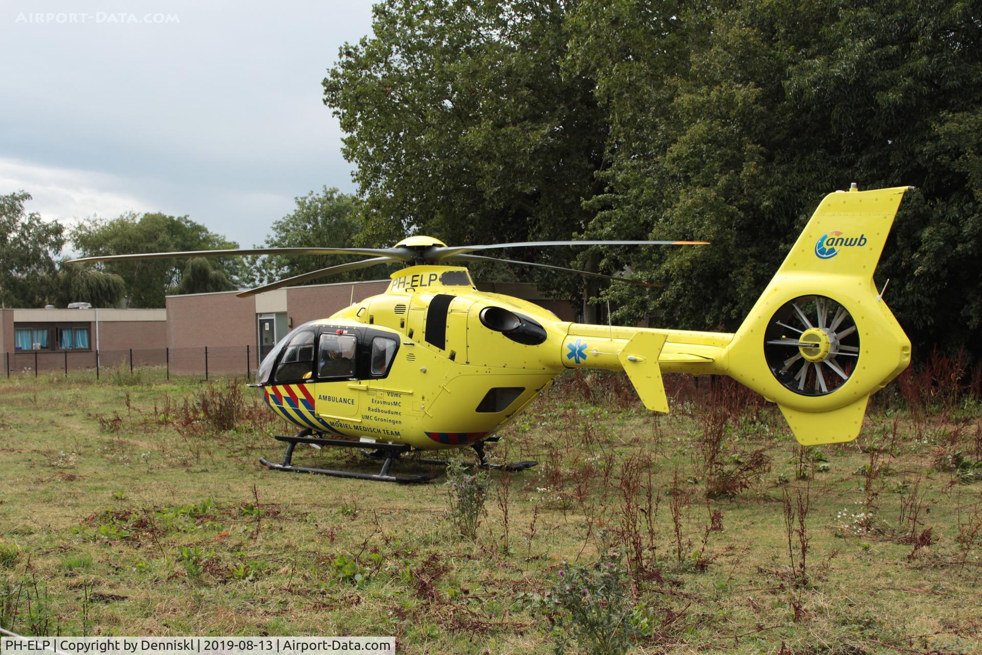 PH-ELP, 2004 Eurocopter EC-135T-2 C/N 0370, PH-ELP, Lifeliner 3, MMT, Traumahelicopter Elderhofseweg, Arnhem, The Netherlands