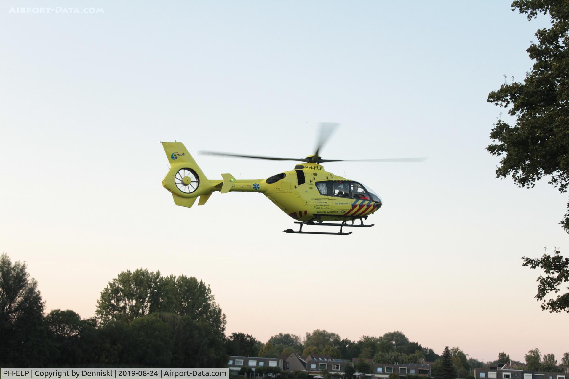 PH-ELP, 2004 Eurocopter EC-135T-2 C/N 0370, PH-ELP, Lifeliner 3, MMT, Traumahelicopter, Alblasserdamstraat, Arnhem, The Netherlands