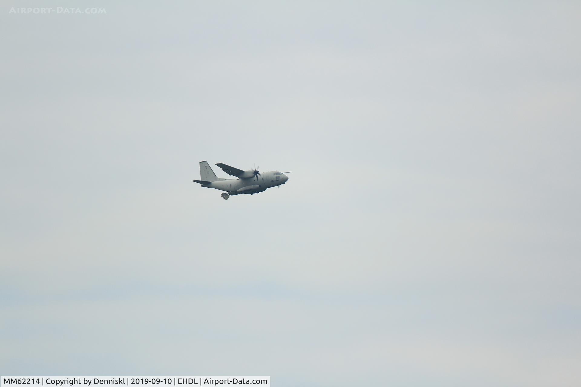 MM62214, Alenia C-27J Spartan C/N 113, Dropping at airport Deelen, near Arnhem, The Netherlands
