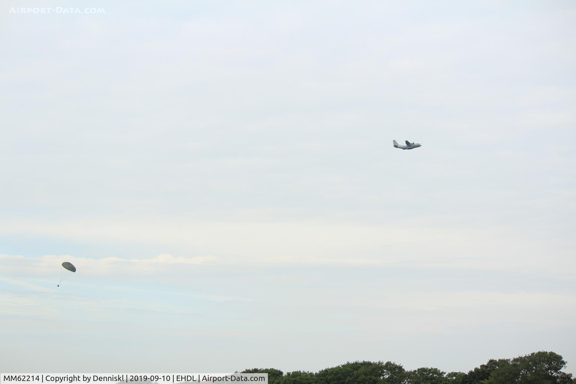 MM62214, Alenia C-27J Spartan C/N 113, Dropping at airport Deelen, near Arnhem, The Netherlands