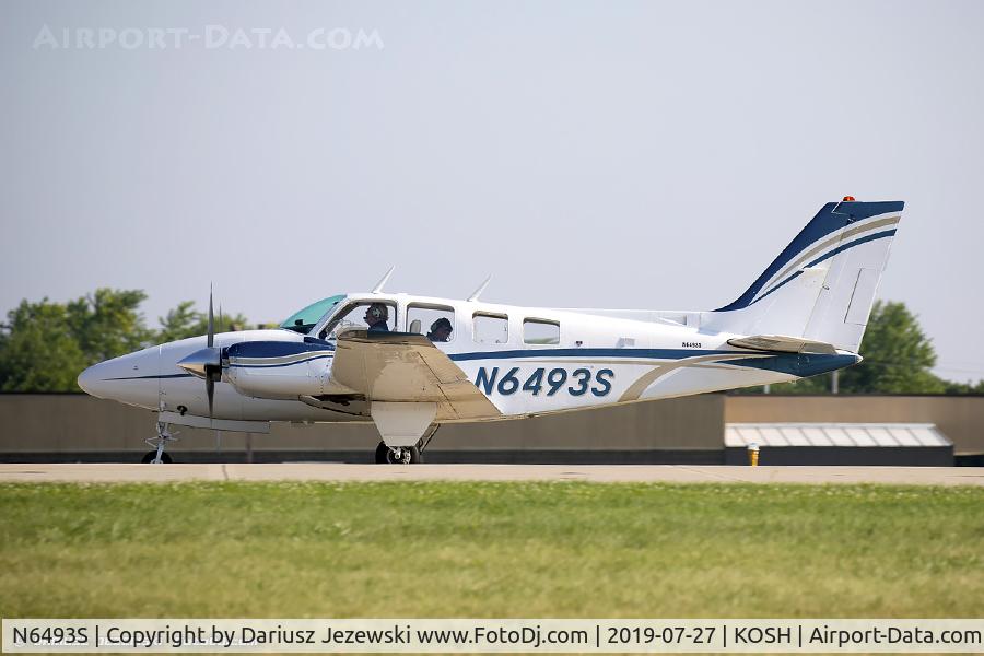 N6493S, 1976 Beech 58 Baron C/N TH-710, Beech 58 Baron  C/N TH-710, N6493S