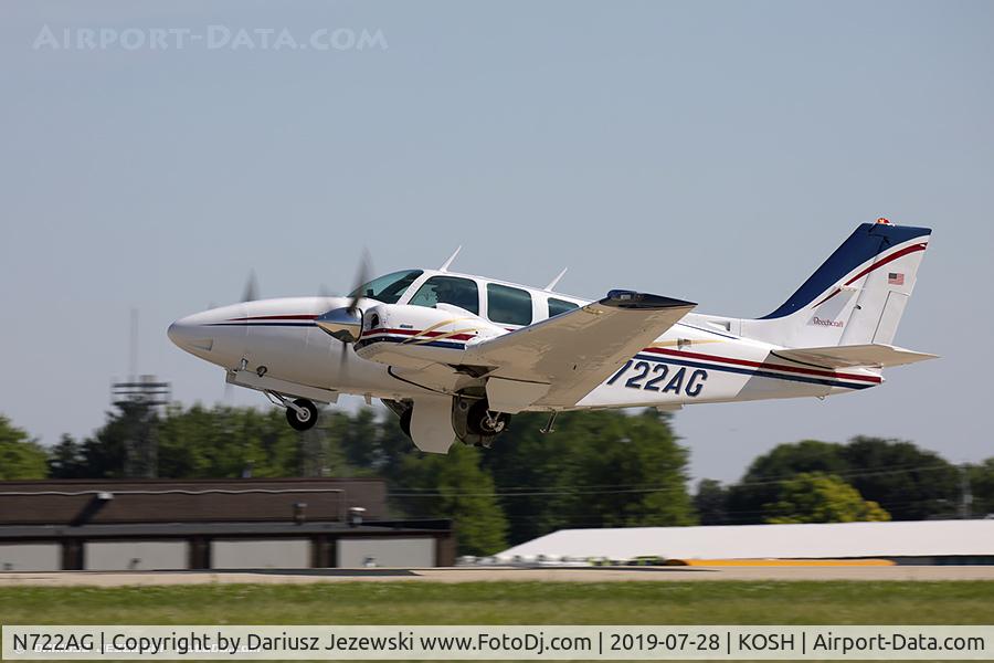 N722AG, 1977 Beech 58 Baron C/N TH-799, Beech 58 Baron  C/N TH-799, N722AG