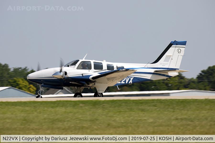N22VX, 1978 Beech 58P Baron C/N TJ-171, Beech 58P Baron  C/N TJ-171, N22VX