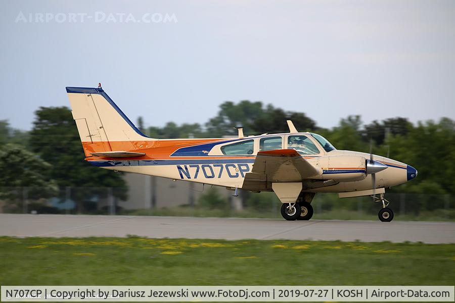 N707CP, 1965 Beech 95-B55 (T42A) Baron C/N TC-864, Beech 95-B55 Baron (T-42A)  C/N TC-864, N707CP