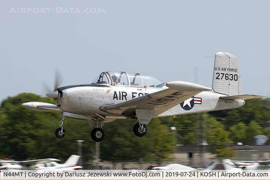 N44MT, 1952 Beech T-34A (A45) Mentor Mentor C/N G-11, Beech A45 (T-34A) Mentor  C/N G-11, N44MT