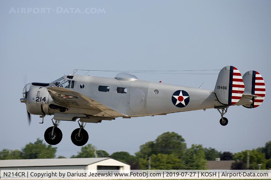 N214CR, 1958 Beech AT-11 Kansan C/N 912, Beech AT-11 Kansas 