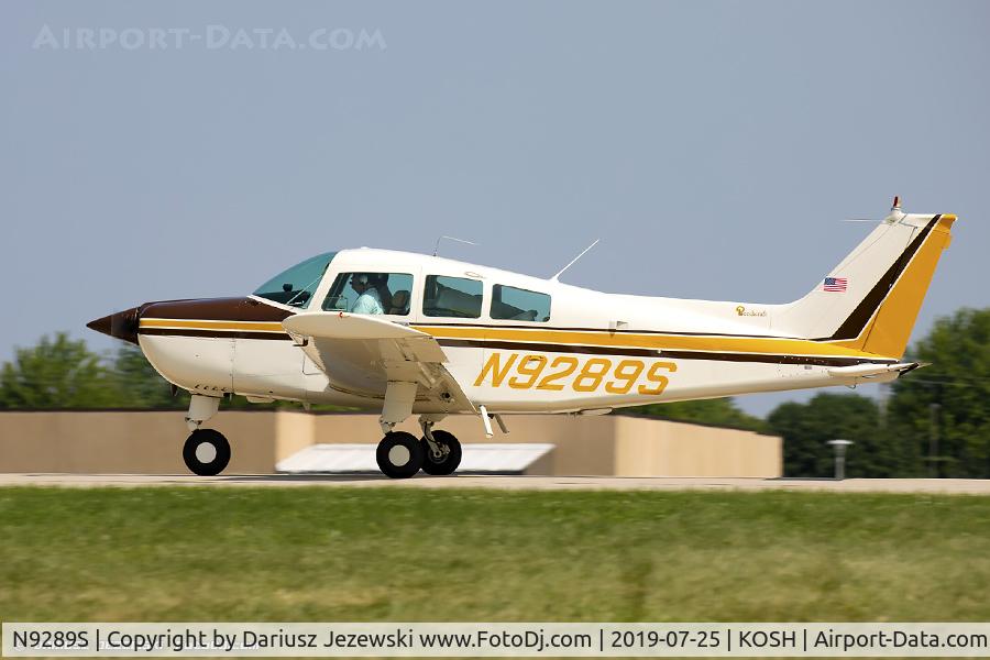 N9289S, 1975 Beech C23 Sundowner 180 Sundowner 180 C/N M-1651, Beech C23 Sundowner 180  C/N M-1651, N9289S