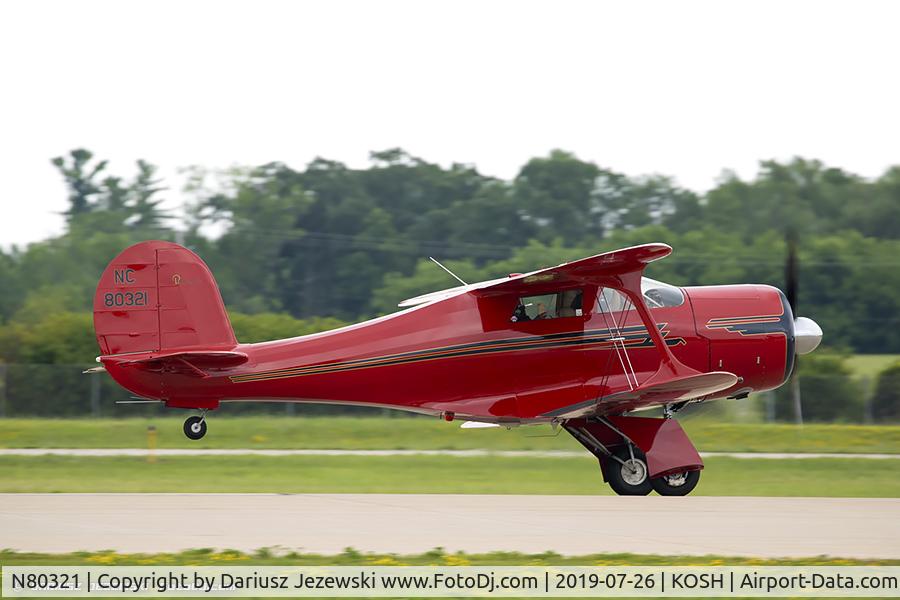 N80321, 1946 Beech G17S C/N B-20, Beech G17S Staggerwing  C/N B-20, NC80321