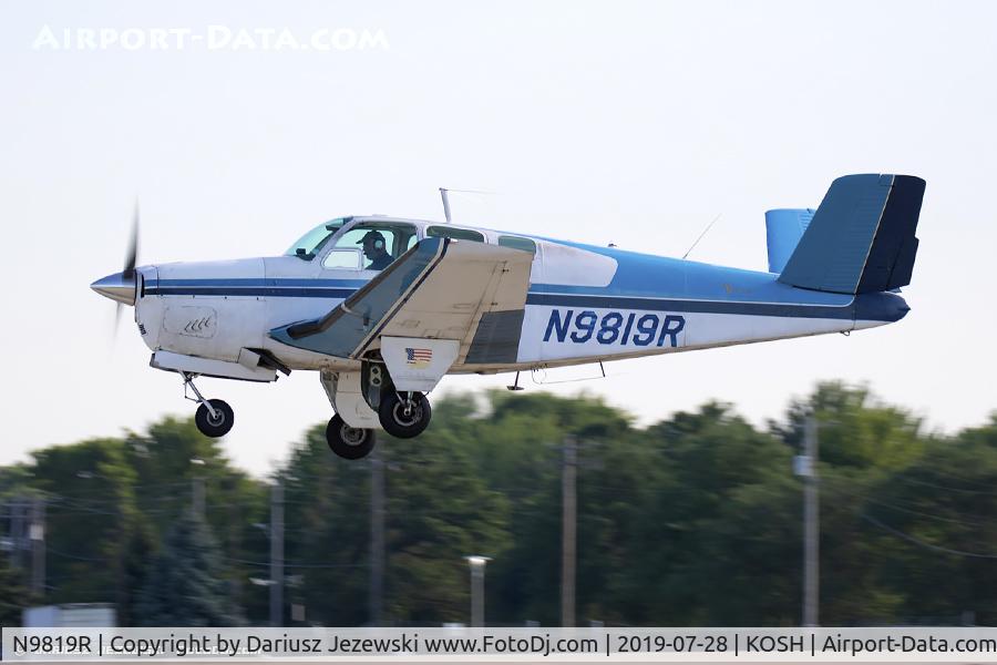 N9819R, 1960 Beech M35 Bonanza C/N D-6347, Beech M35 Bonanza  C/N D-6347, N9819R